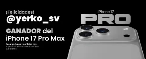 Mega Premio iPhone 17 banner